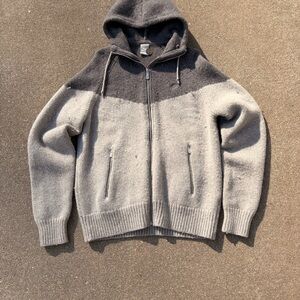 Vintage Y2K Knit Nike Hoodie Sz XL 22x27